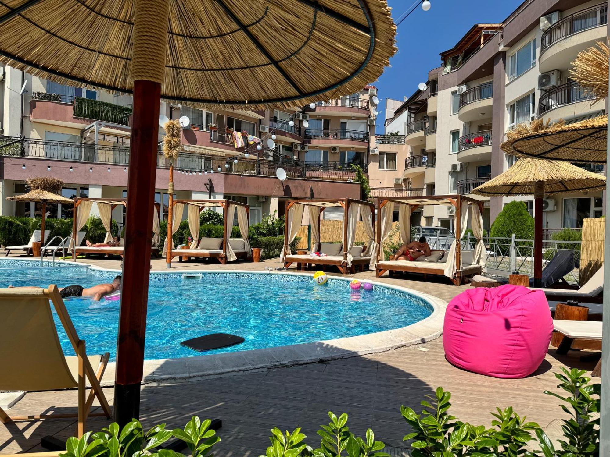 Marina Bay Apart Saint Vlas سفيتي فلاس المظهر الخارجي الصورة