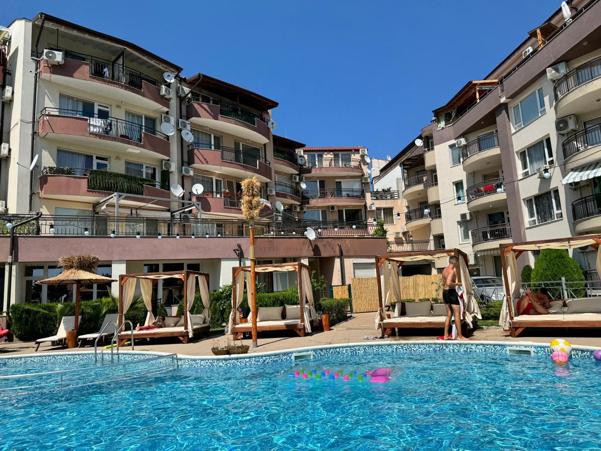 Marina Bay Apart Saint Vlas سفيتي فلاس المظهر الخارجي الصورة